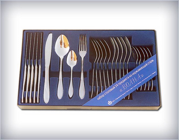 Набор 24 предмета М-9 "Волна" флок