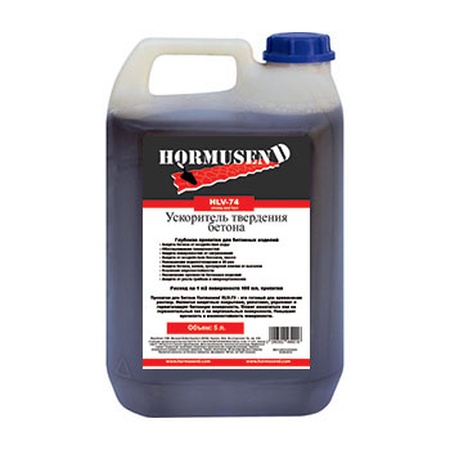 Concrete hardening accelerator HORMUSEND HLV-74 (10l)
