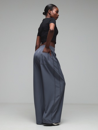 Штаны широкие оверсайз спортивные