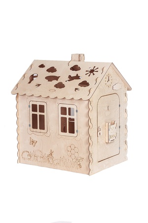 Домик для ребёнка из фанеры 4мм