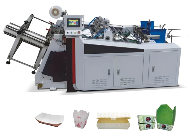 Станок по Производству Упаковки, Коробки для Закусок, Гамбургеров, Картошки Фри