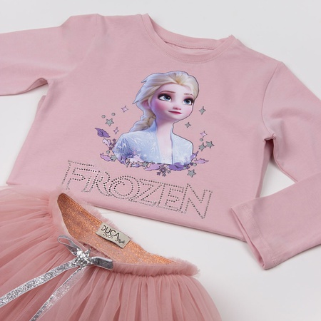 Юбка и боди с принтом «Эльза»