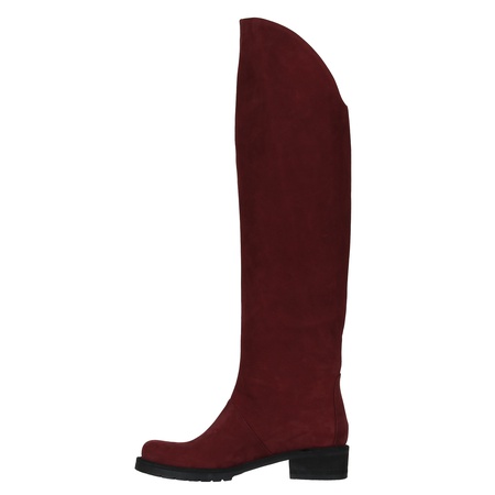 Kadın botları, doğal nubuk<G903>