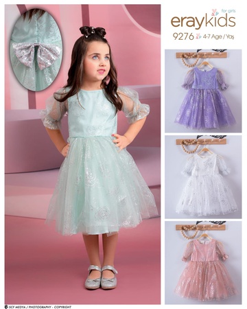 НАРЯДНОЕ ПЛАТЬЯ НА ДЕВОЧЕК ВОЗРАСТА 4-7 ЛЕТ ОТ ПРОИЗВОДИТЕЛЯ ИЗ ТУРЦИИ