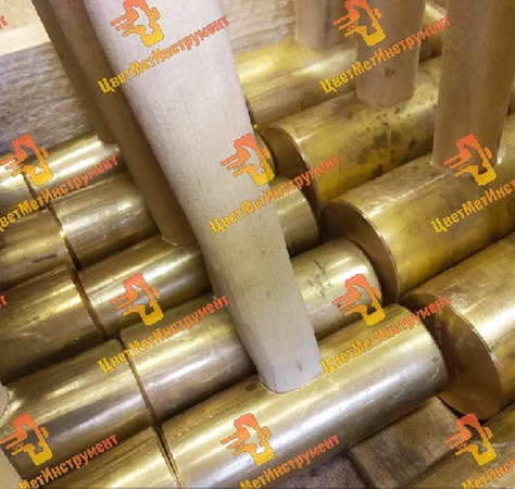 Кувалда латунная 2кг 3кг 4кг 5кг 6кг 7кг 8кг 10кг 12кг