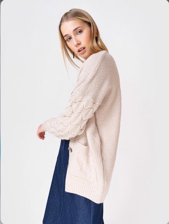 Кардиган Алина, на пуговицах размер 46-48