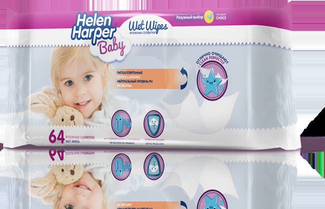 Göğüs pedleri, çocuk bezleri, ıslak mendiller