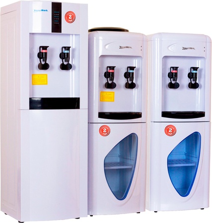 Диспенсер для воды с функцией нагрева Aqua Work 0.7 LKR