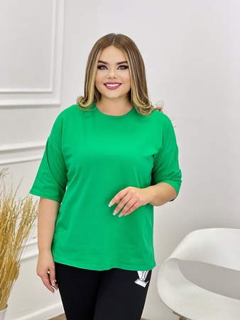 Футболка 013 зеленая