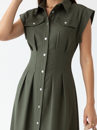 Женское платье миди сарафан