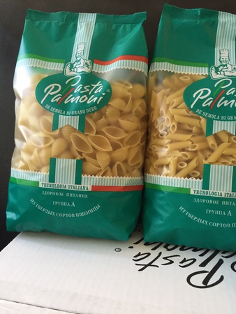 Макароны твердых сортов тм Pasta Palmoni