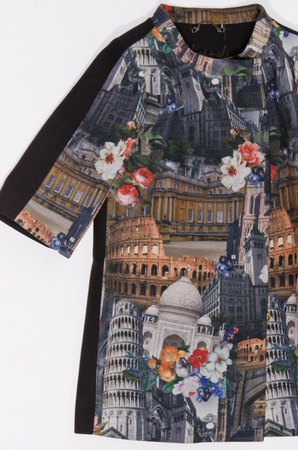 CARMEN 7/8 SLEEVES, FULL LINING Drape