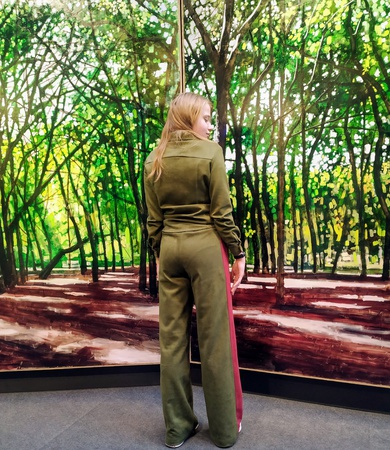 Костюм в стиле спорт шик, для отдыха