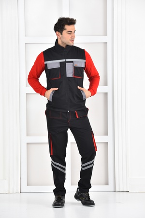 Костюм рабочий  c светоотражающими полосами