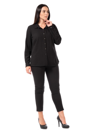 Büyük Beden Klasik Patlı Gömlek