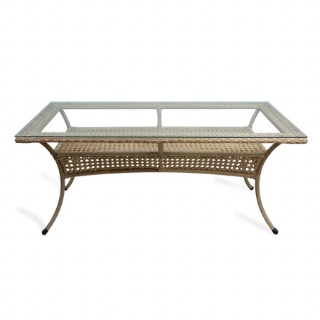 Dikdörtgen yemek masası 8 kişilik AIKO DECO