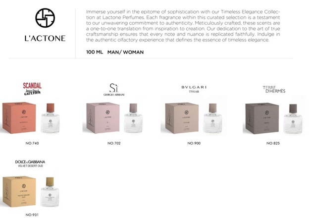 L'ACTONE EAU DE PARFUME  100ML
