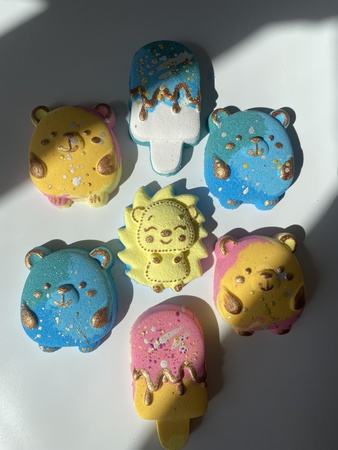 Бомбочки для ванны ОПТ/ твердая пена