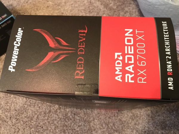 Игровая видеокарта Power Color Red Devil AMD Radeon RX 6700 XT,.,.