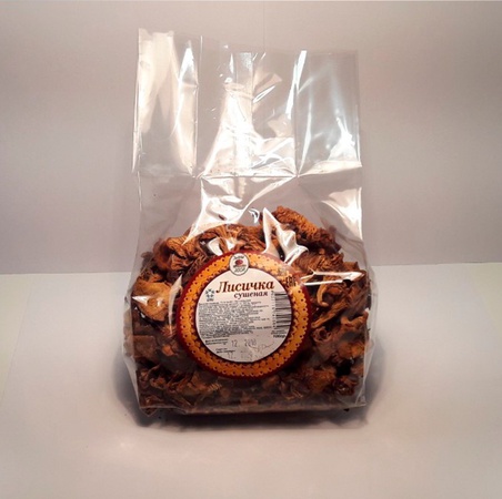 Грибы лисички сушеные из Сибири (ХМАО-ЮГРА)