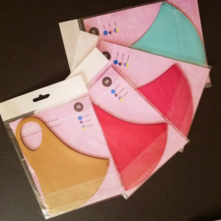 Маска Питта многоразовая из неопрена в индивидуальной упаковке