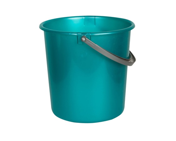 ВЕДРО 7Л ПЕРЛАМУТР БИРЮЗА