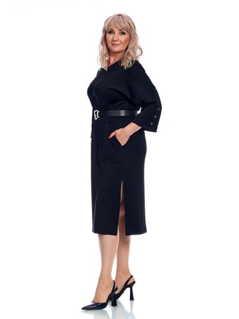 Платье из трикотажа