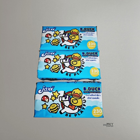 Family Facial Tissue Box Plastic  Mixed Pulp Recycled Pulp Car Refill Tissue OEM Box 13gsm 2ply 20X20cm 100sheets/box 48 boxes per carton