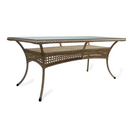 Dikdörtgen yemek masası 8 kişilik AIKO DECO