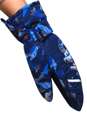 Membran kumaştan yapılmış çocuk eldivenleri