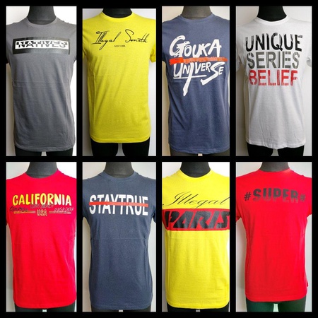 Illegal мужские футболки, сток