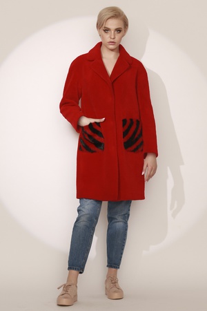 Ceket dişi Silverfox model 807 red