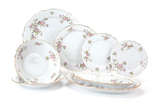 Сервиз столовый 29 предм. Аппетитный Цветение