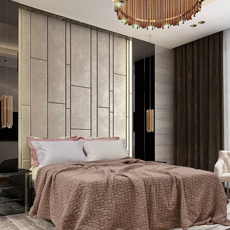 Одеяло из хлопка с тиснением под крокодила из норки