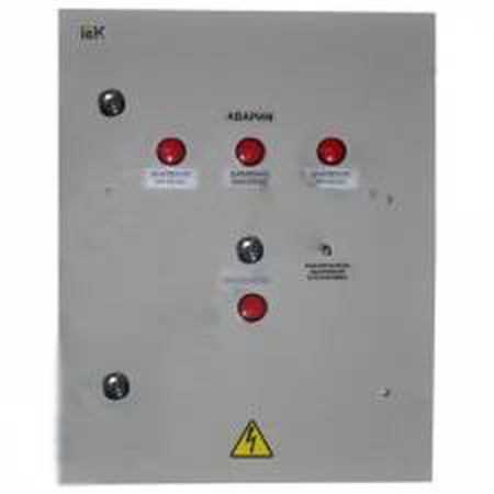 Щит управления котлом КВр