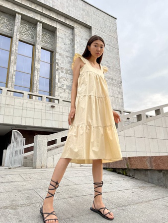 Платье Матрёшка миди