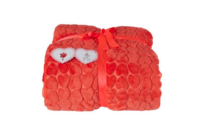 Vizon Kırmızı Battaniye