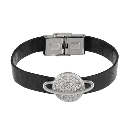 W-B-9-T Deri bileklik