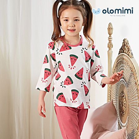 NEW 20SS 3/4-sleeve premium cotton slub fabric Soft and comfy - Cool Cool Watermelon