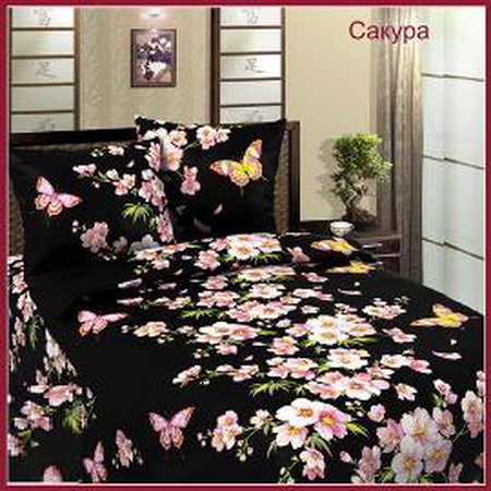 Ткань бязь Сакура