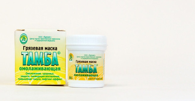Омолаживающая грязевая маска Тамба