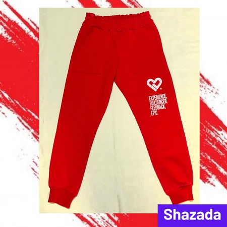 штаны "сердце" для девочек.