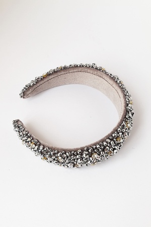 Плотная серебряная бархатная корона с кристаллами и бриллиантами ручной работы из бижутерии