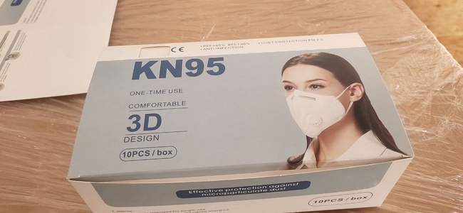 Solunum maskesi KN95