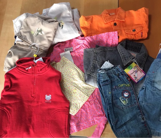 Children&#39;s clothing casual top stock second-hand stock grade Creame extra