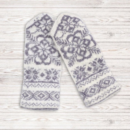 Kadın eldivenleri Kutup grisi boyutsuz