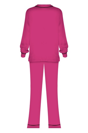 İPEK BAYAN BİYELİ PİJAMA TAKIM