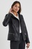 Leather jacket for women - Relaxed Fit
