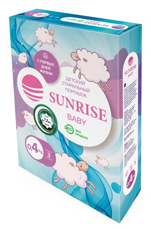 Çamaşır tozu SUNRISE BABY (çocuklar için)