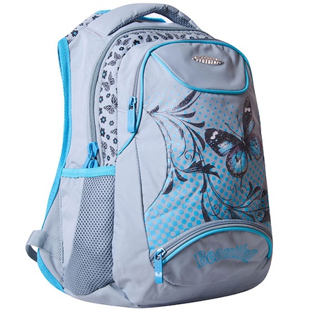 Рюкзак G15-7 Цвет: серо-бирюзовый